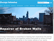 Tablet Screenshot of chicagofellowship.com